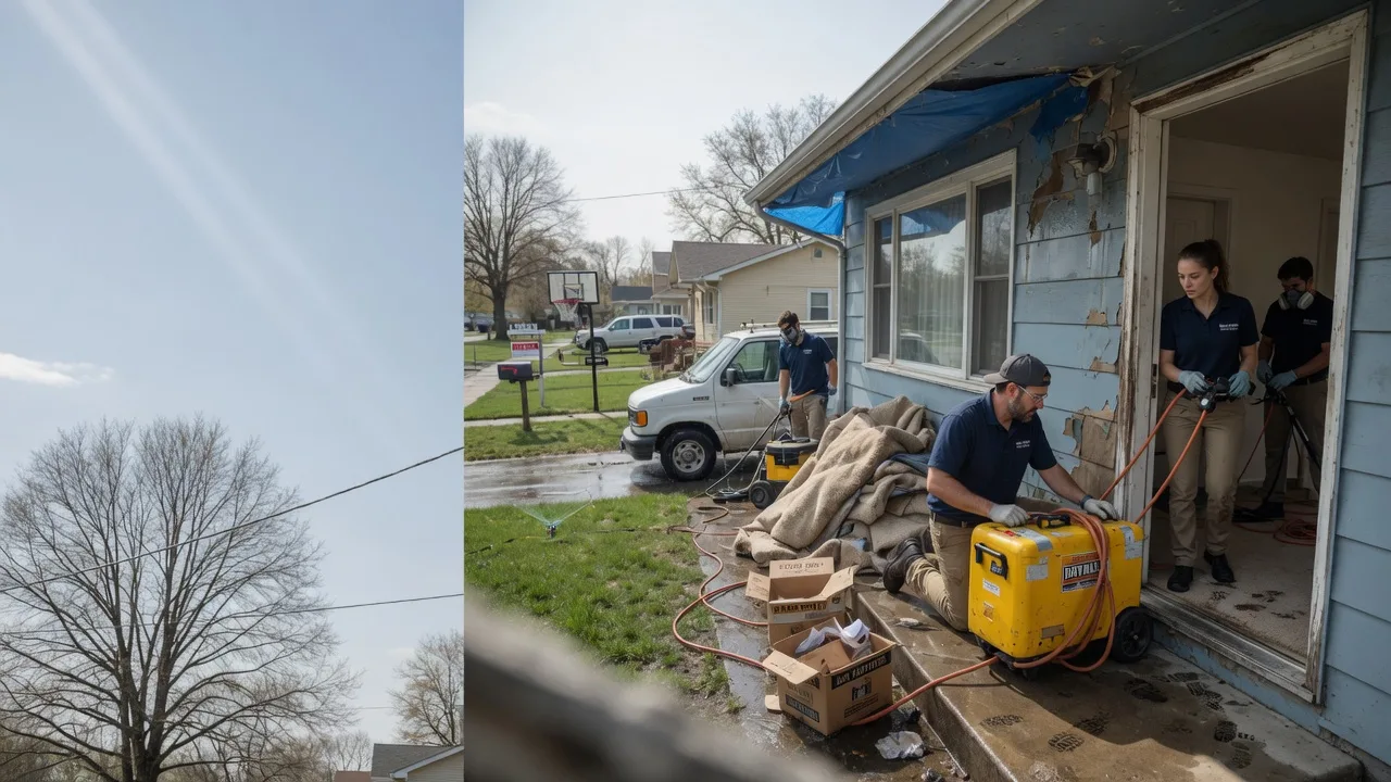 Basement Flood Cleanup in Cotton, MN near me
